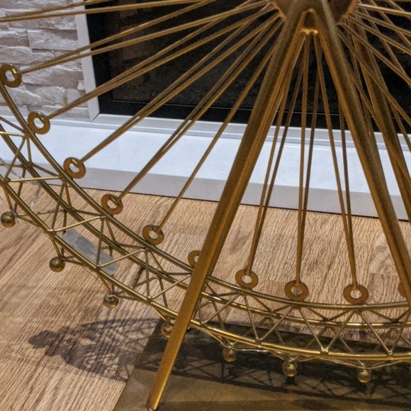 24" UNIQUE Ferris Wheel Decorative Lamp - SPINS - Picture 5 of 7